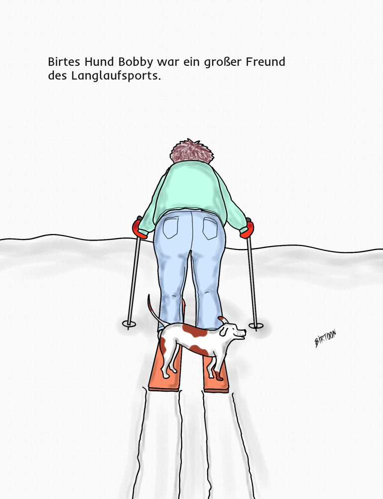 Cartoon: Langlauf 1
