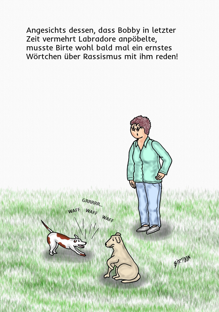 Cartoon: Rassismusverdacht 1