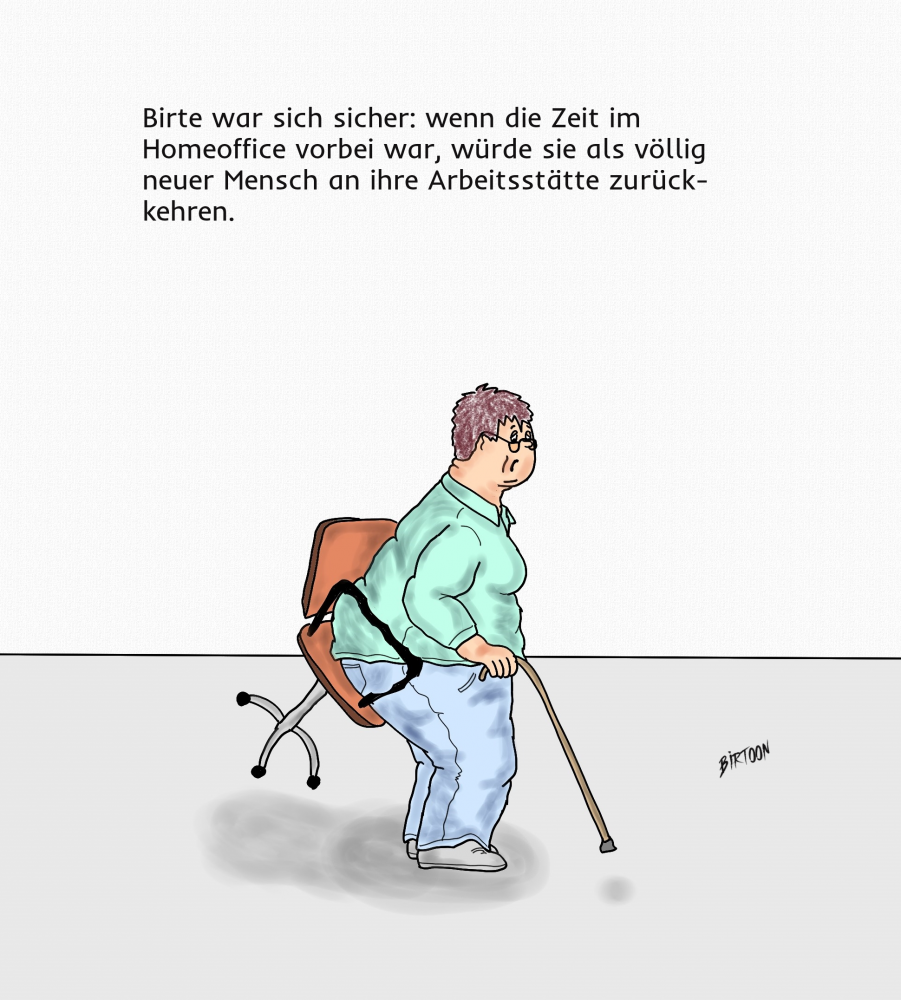 Cartoon: Neuer Mensch 1