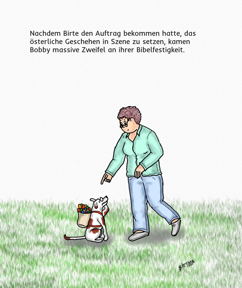 Cartoon: Österliches Geschehen 1
