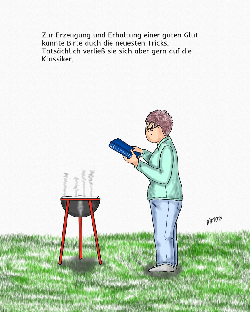 Cartoon: Die perfekte Glut 1