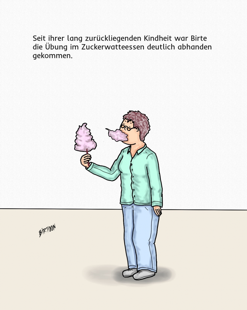 Cartoon: Zuckerwatte muss sein! 1