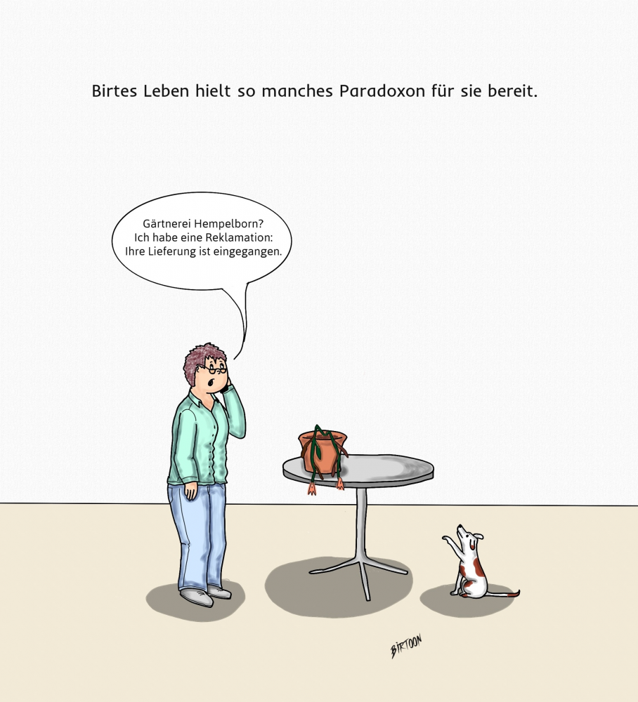 Cartoon: Lieferung eingegangen 1