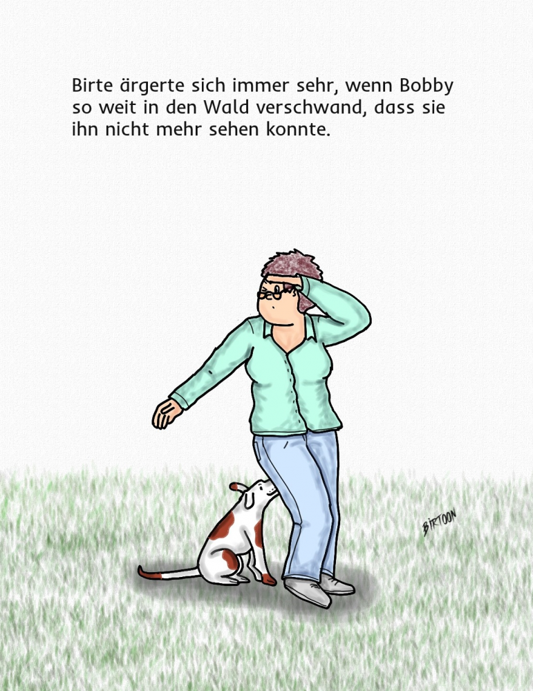 Cartoon: Immer dieser Hund! 1