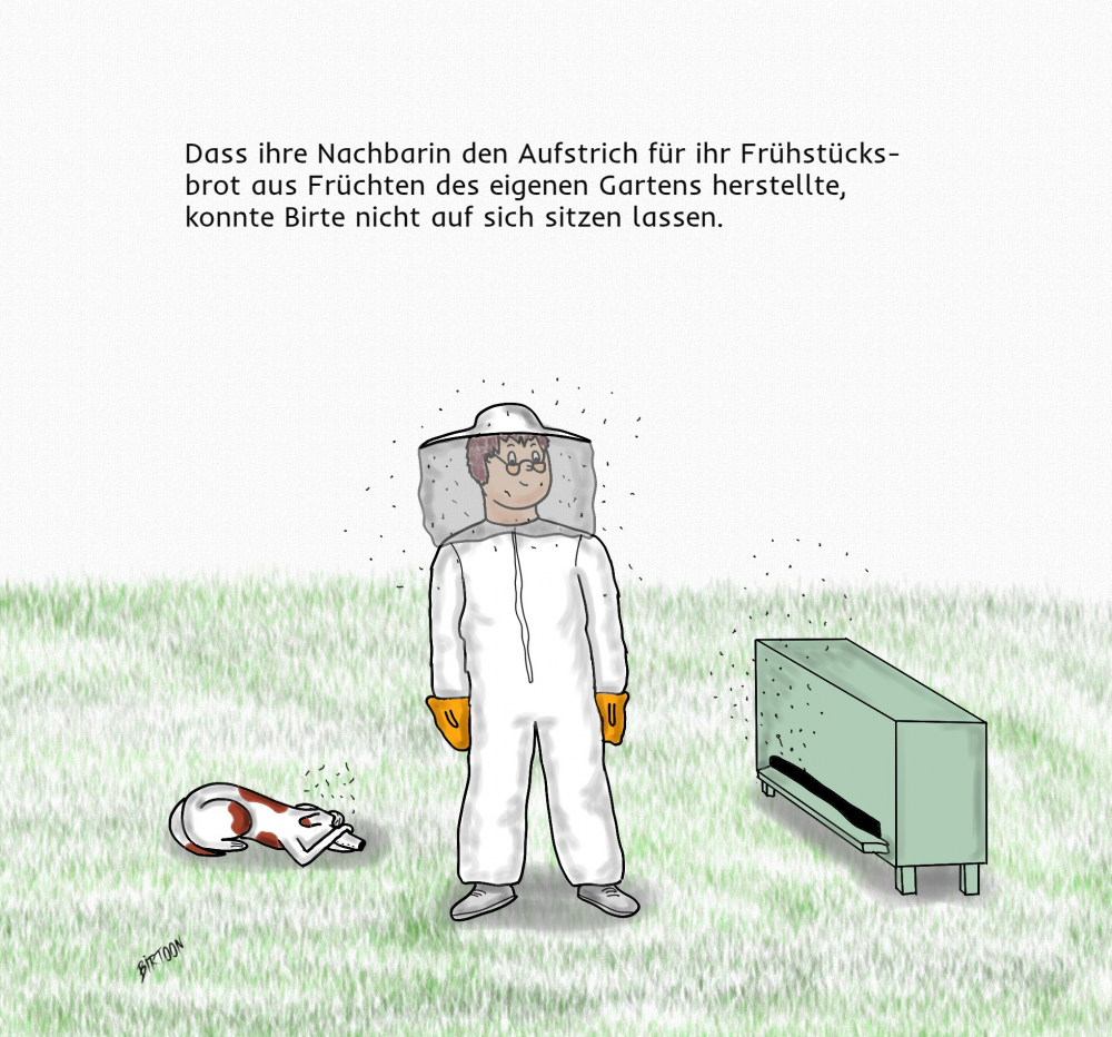Cartoon: Eigener Garten 1