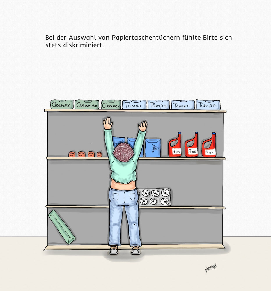 Cartoon: Diskriminierung 1