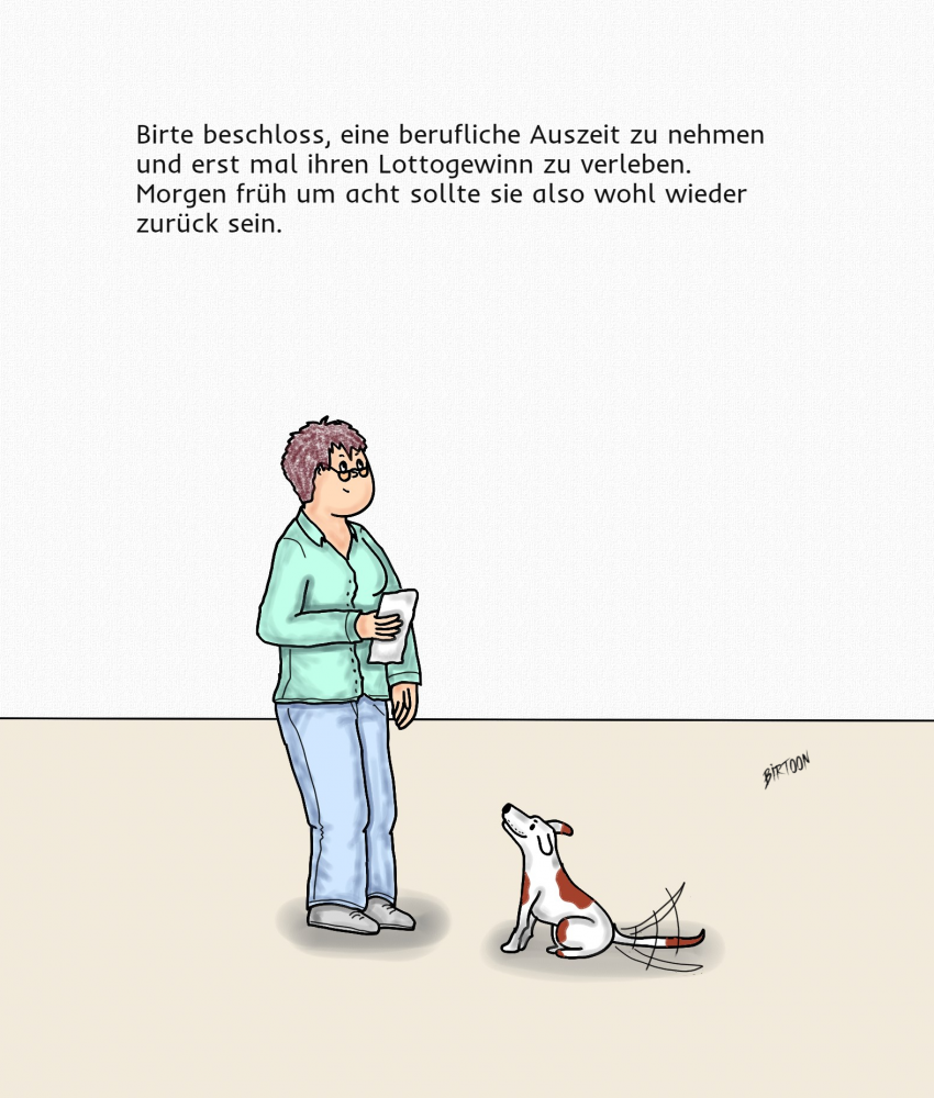 Cartoon: Lottogewinn 1
