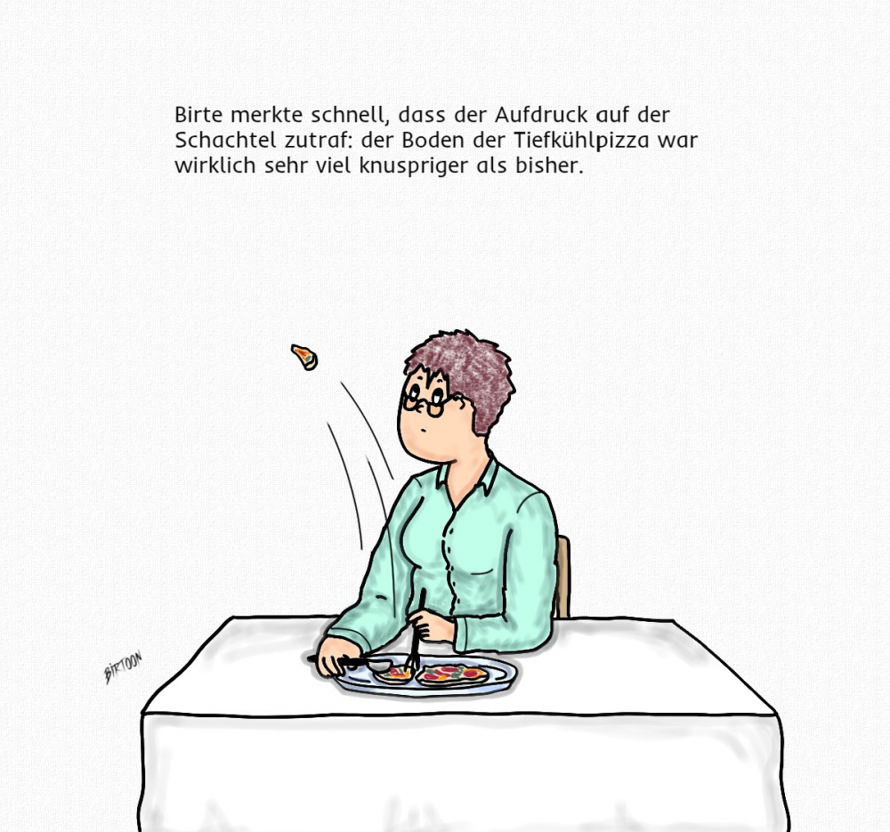 Cartoon: Knusprig, knusprig! 1