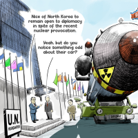 Cartoon: North Korea Provocation 1
