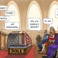 Cartoon: Bob Dole 1