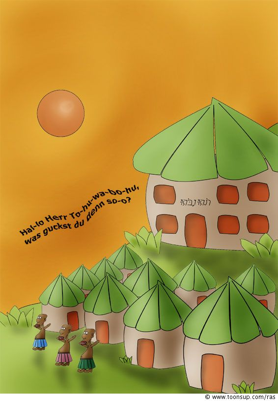 Illustration: Dorf des Herrn Tohuwabohu 1