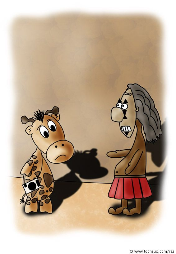 Illustration: GARA traurig fertig fürs Buch 1