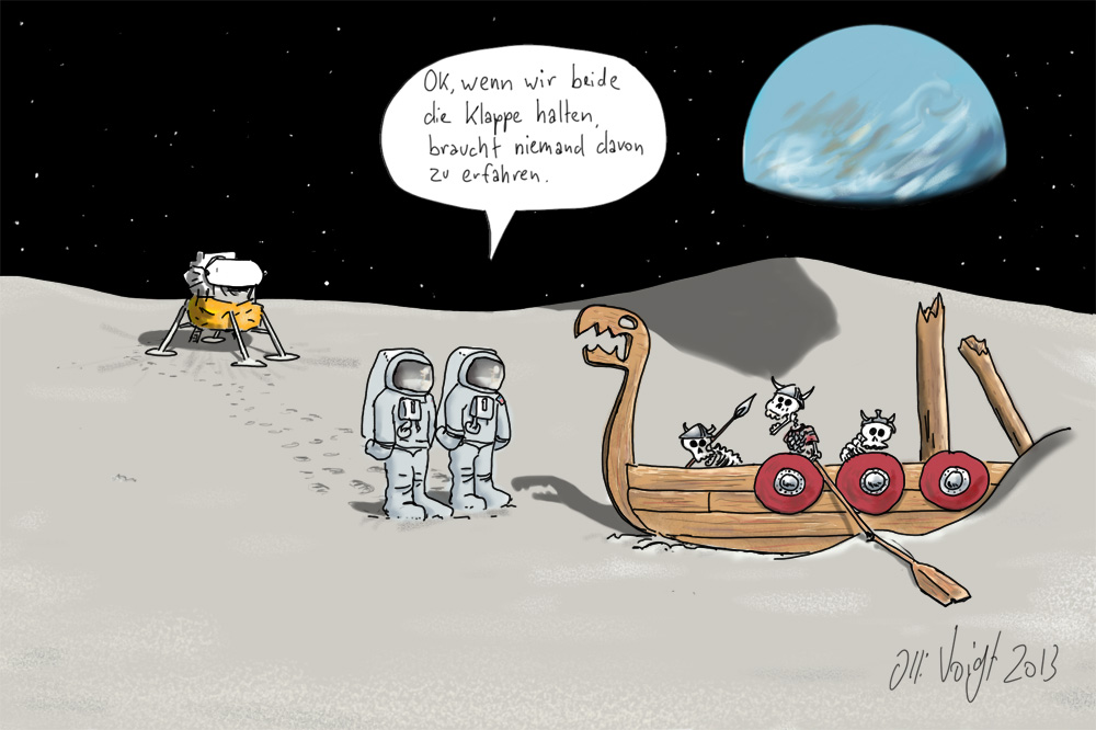 Cartoon: Wikinger 8
