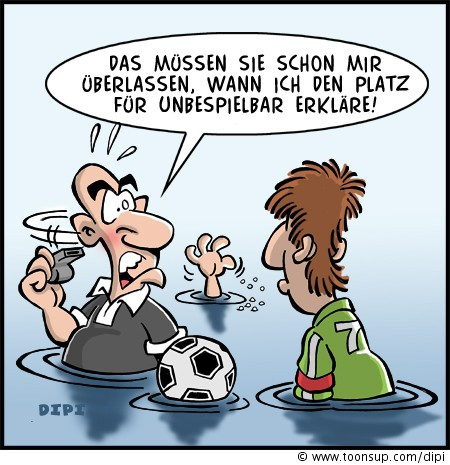 Cartoon: Schiris mit Profilneurosen 1