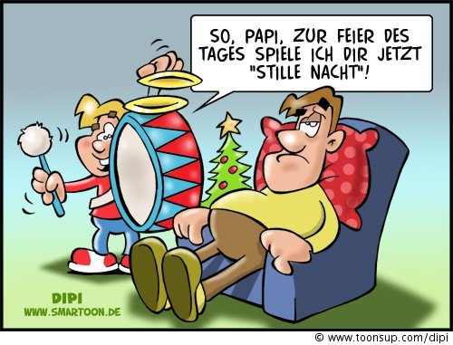 Cartoon: Stille Nacht 1
