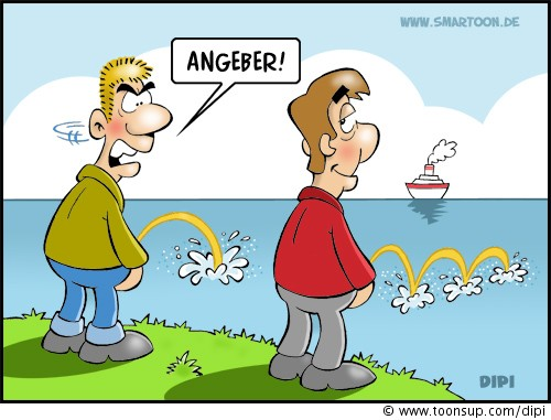 Cartoon: Wer kann, der kann! 1