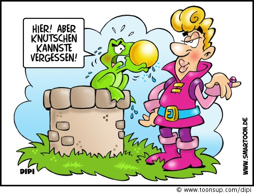 Cartoon: Froschkönig 1