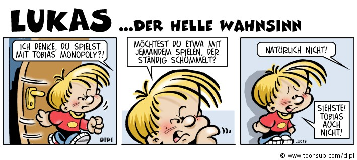 Comic: Schummeln 1