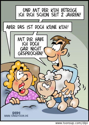 Cartoon: Betrogen 1
