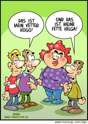 Cartoon: Sehr charmant! 1