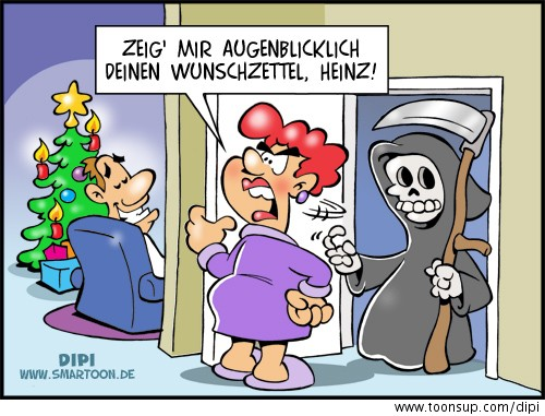 Cartoon: Wunschzettel 1
