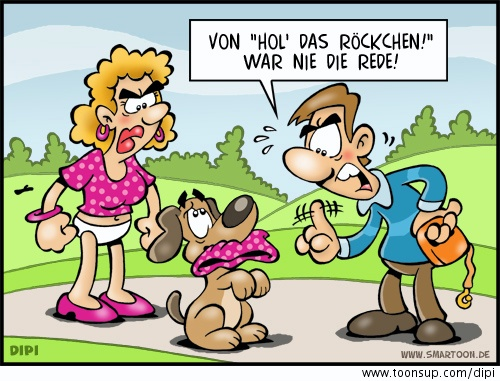 Cartoon: Prioritäten-Konflikt 1