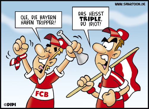 Cartoon: Glückwunsch zum Dreier! 1