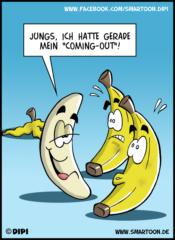 Cartoon: COMING-OUT-DAY 2013 1