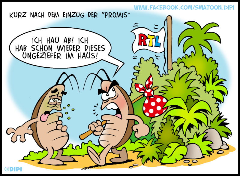 Cartoon: Arme Kakerlaken! 1