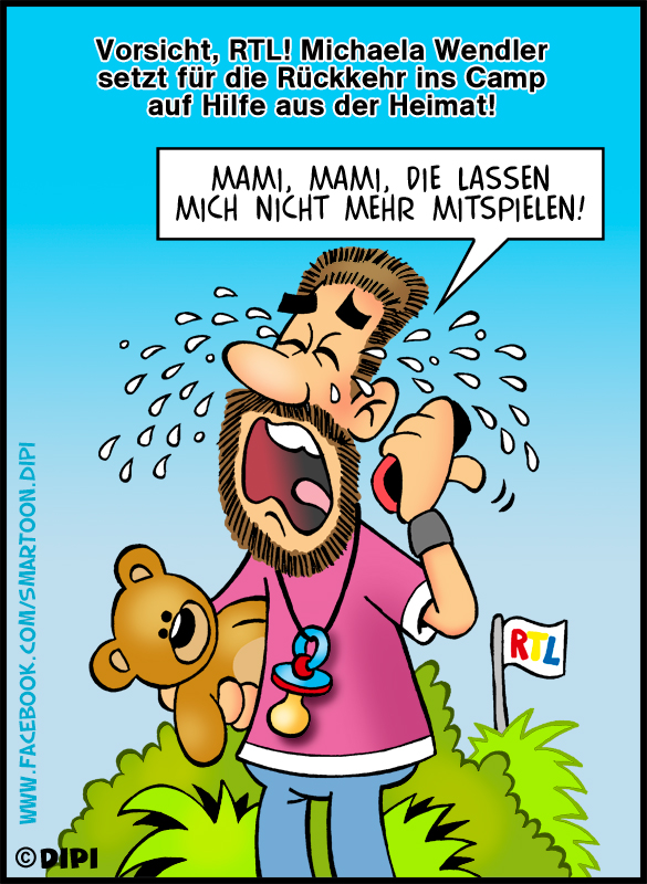 Cartoon: They never come back! 1