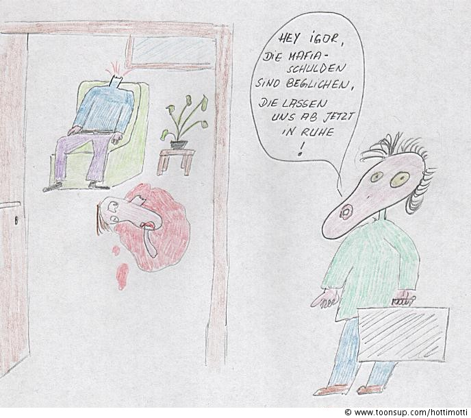 Cartoon: Zu spät ! 1