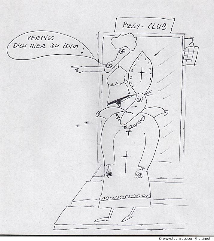 Cartoon: Pussy-Club 1