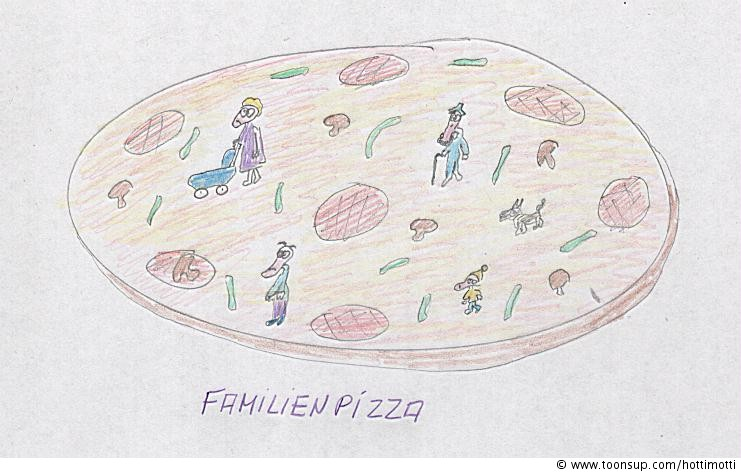Cartoon: Pizza 1