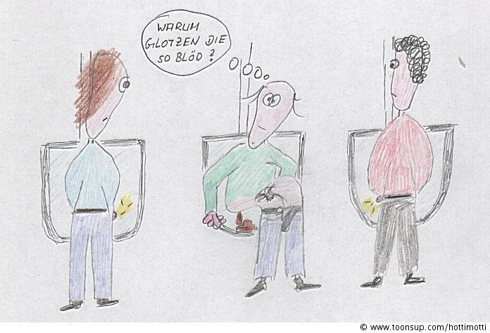 Cartoon: Falsch gekackt 1