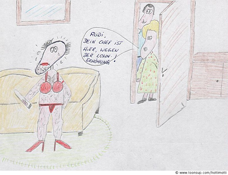 Cartoon: Lohnerhöhung 1