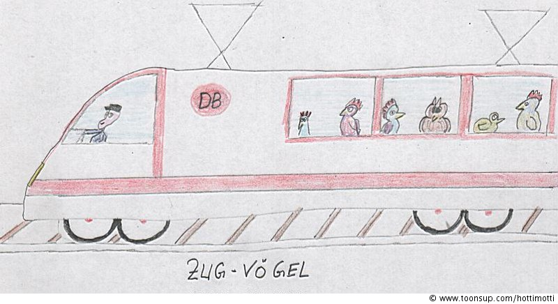 Cartoon: Zugvögel 1