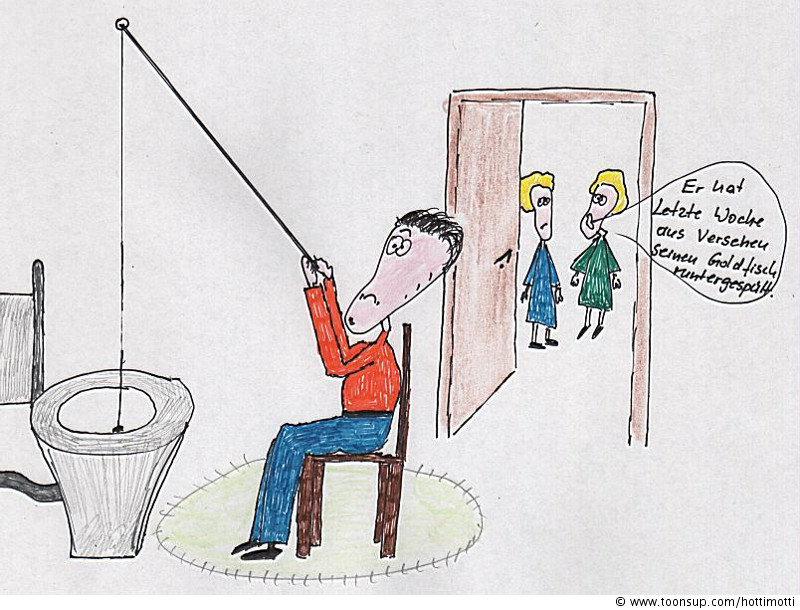 Cartoon: Anglerglück 1