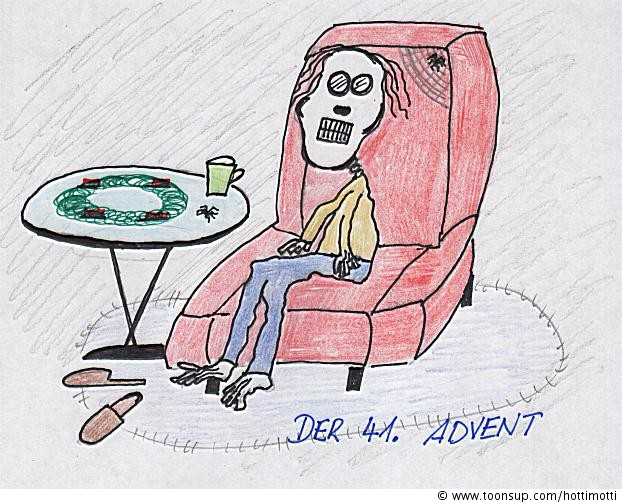 Cartoon: Der 41. Advent 1