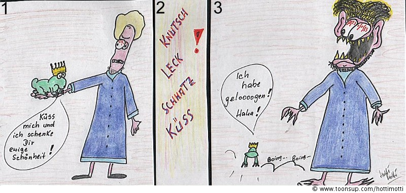Cartoon: Froschfreund 1