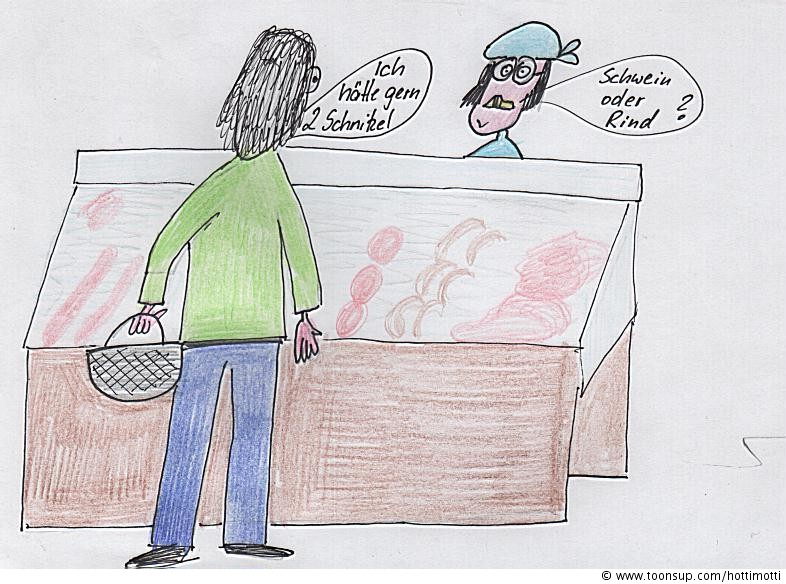 Cartoon: Verkäufer-Idioten 1