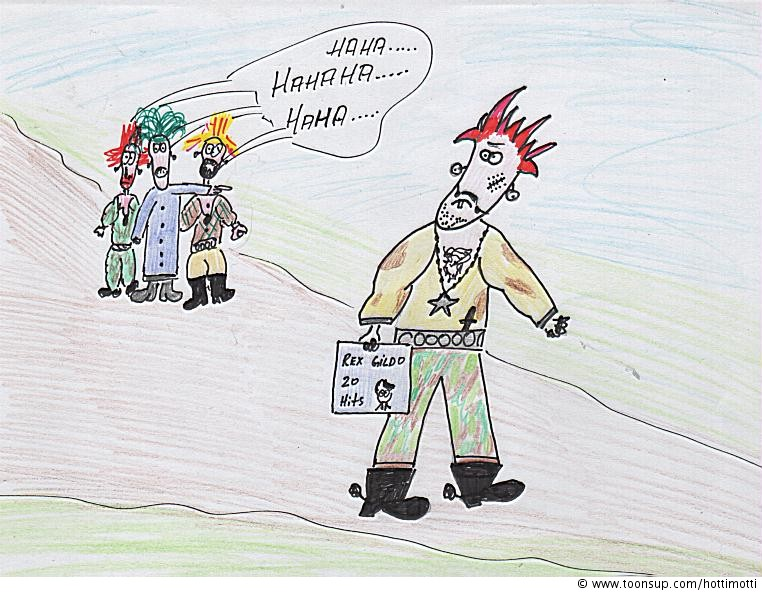 Cartoon: Peinlich 1