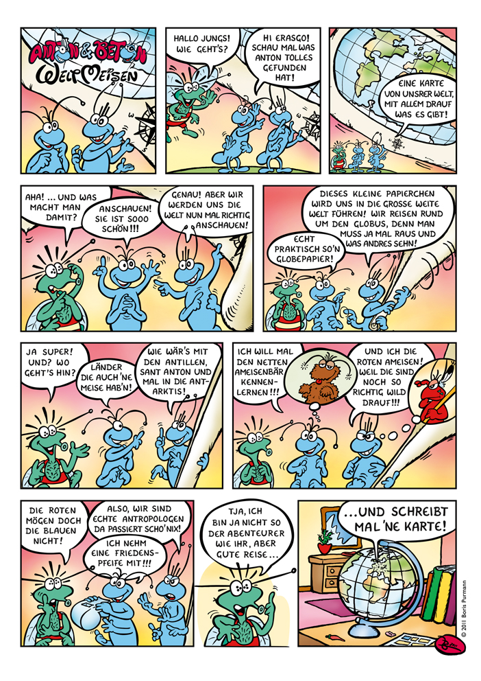 Comic: Anton & Beton 1