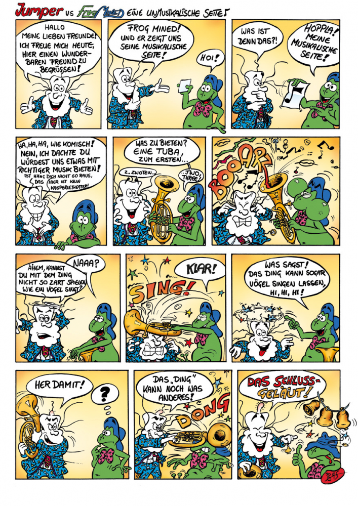 Comic: Anton & Beton in Noten 1