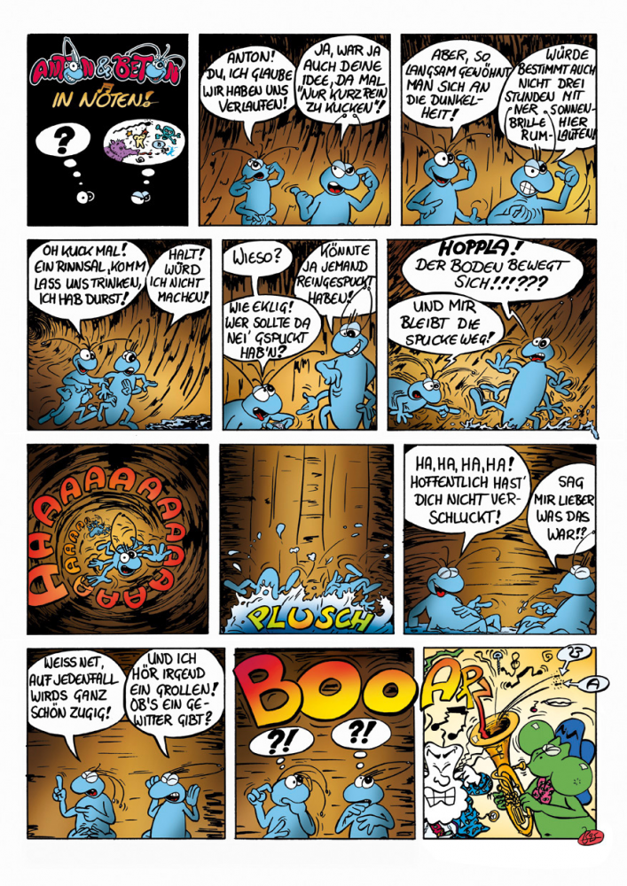 Comic: Anton & Beton in Noten 2