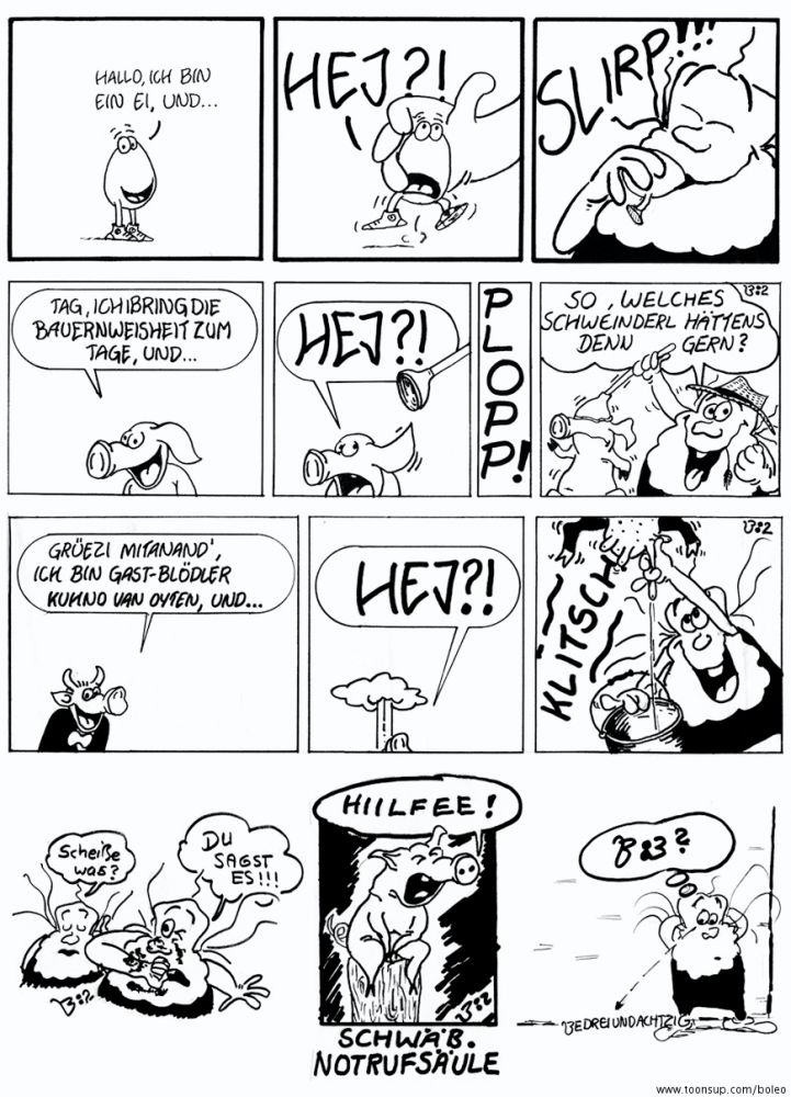 Comic: Jumper Mini Comics für die FFB Zeitung 2