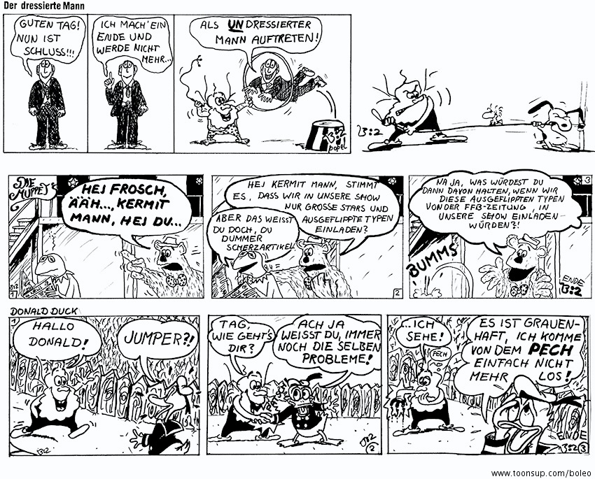 Comic: Jumper Comic Homagen für die FFB Zeitung 1