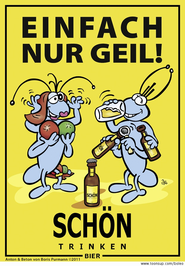 Cartoon: Anton & Beton Glück-Wunsch-Karten 13