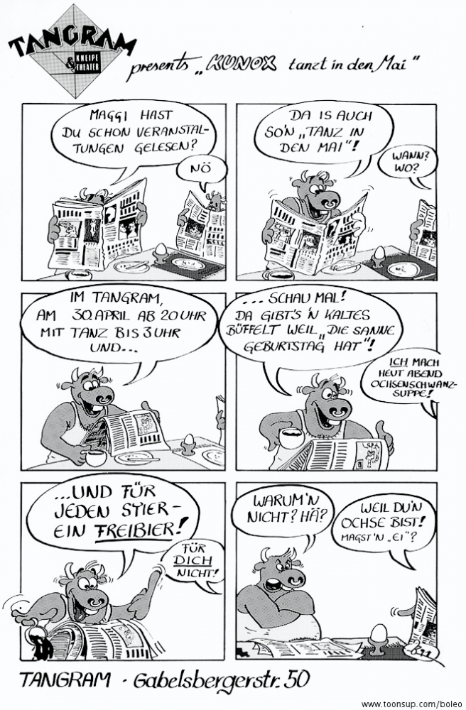 Comic: Tangram Sternzeichen 1
