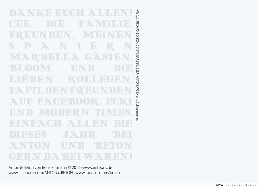 Cartoon: Anton & Beton XMAS 2