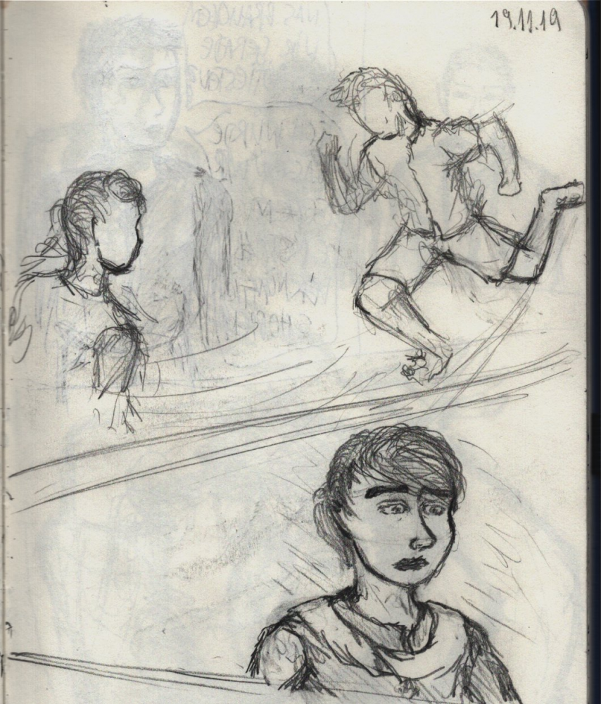 Concept Art / Character Design: Storyboard-Ausschnitt: Kapitel 13 6